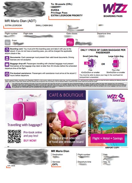 Wizz air sales forbidden items